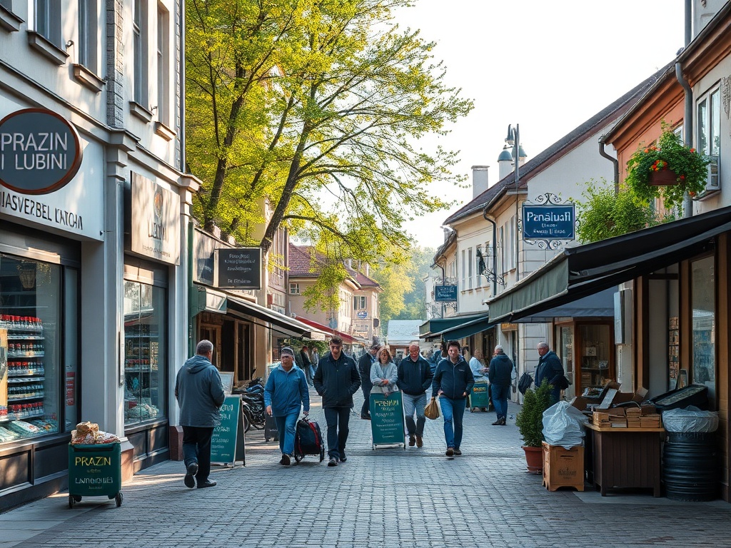 Osoba pracująca przy komputerze w nowoczesnym biurze, symbolizująca możliwości pracy w Lubinie