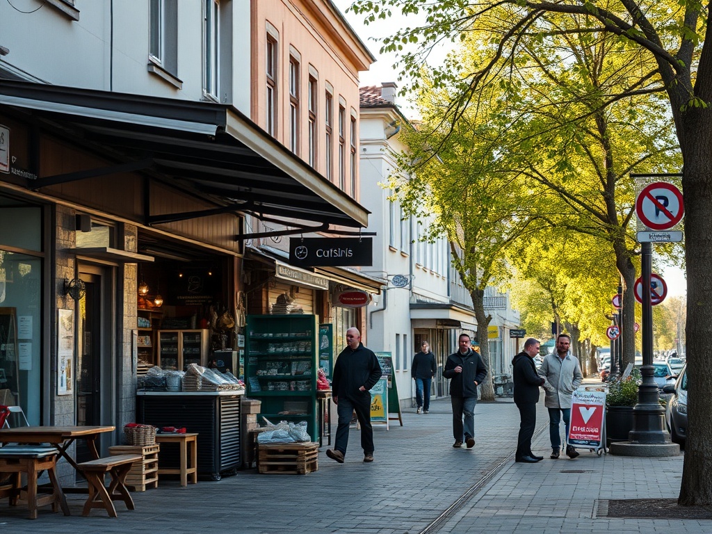 Mapa Lubina z zaznaczonymi kluczowymi inwestycjami Funduszy Europejskich
