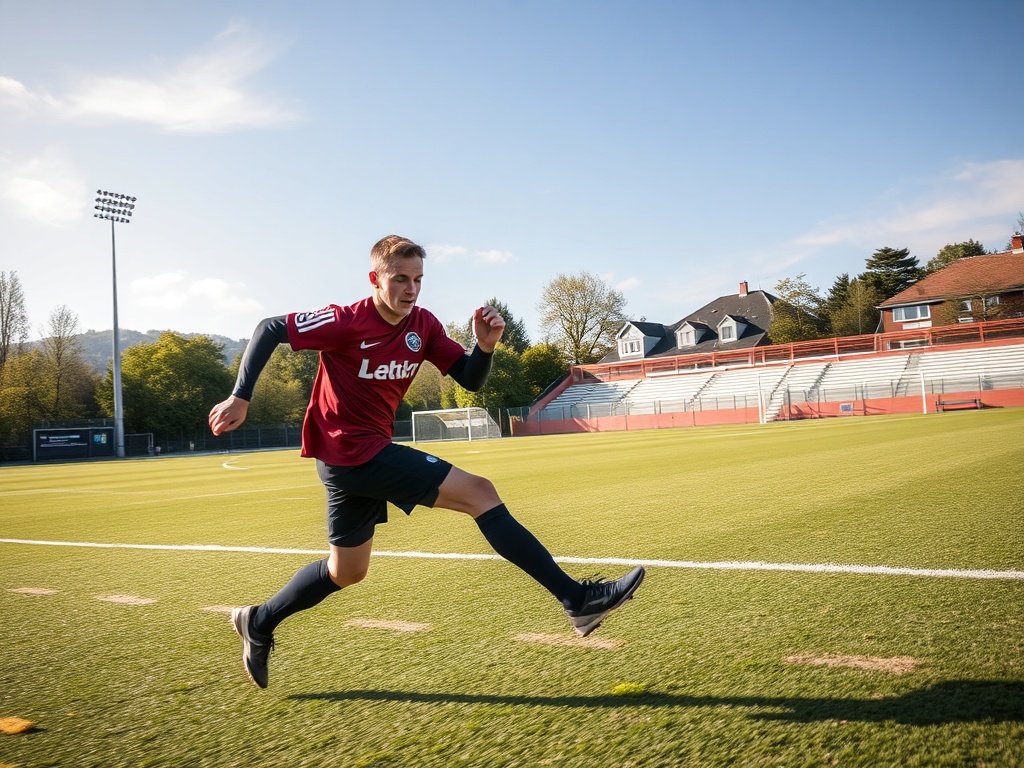 Piłkarze KGHM Zagłębia II Lubin świętujący zwycięstwo po meczu