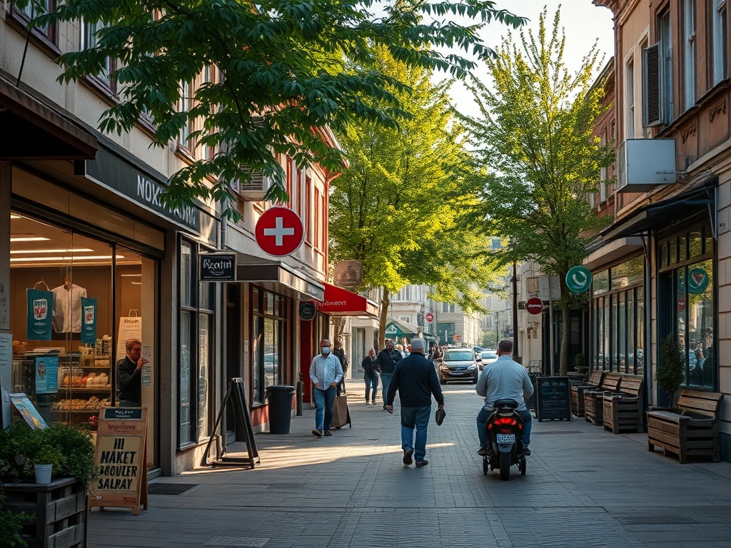 Ilustracja symbolizująca ostatni dzień składania deklaracji PIT, z elementami nawiązującymi do Lubina.